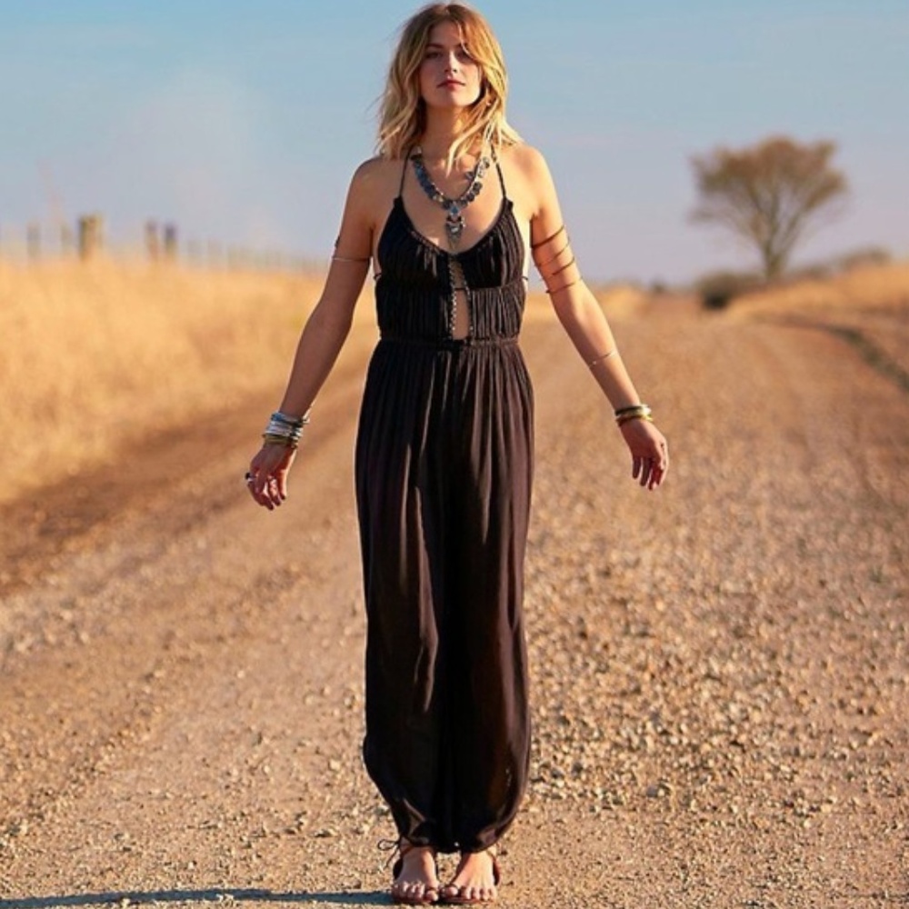 Free People Edge of Desire Romper